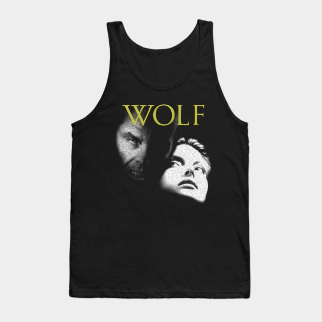 90s Movie Horror Wolf Tank Top by Liar Manifesto